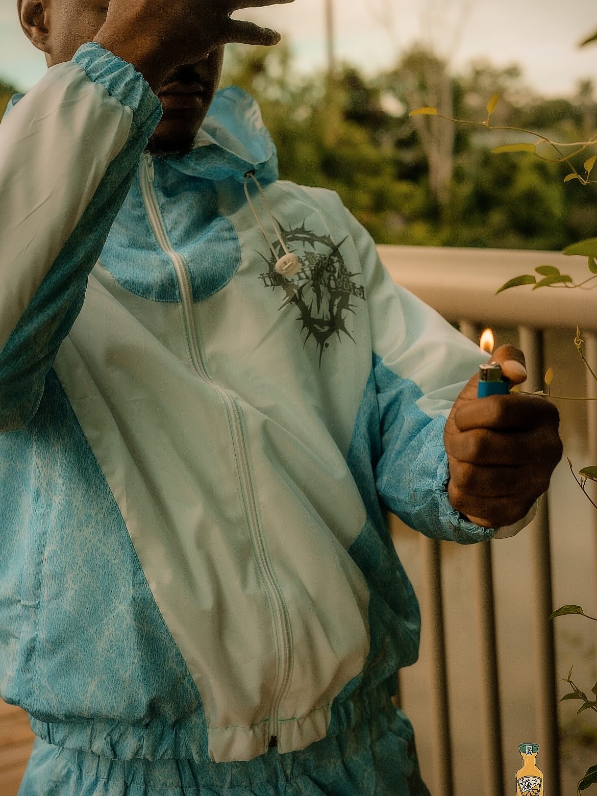 Highest crowned windbreaker set