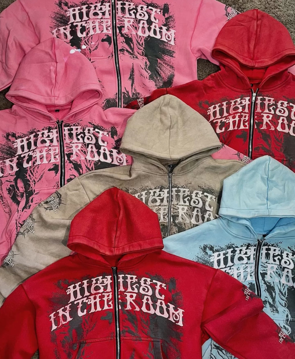 Crowned Savior Zip Hoodie